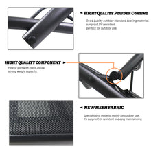 Load image into Gallery viewer, outdoor lounge chair black
