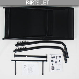 outdoor lounge chair black